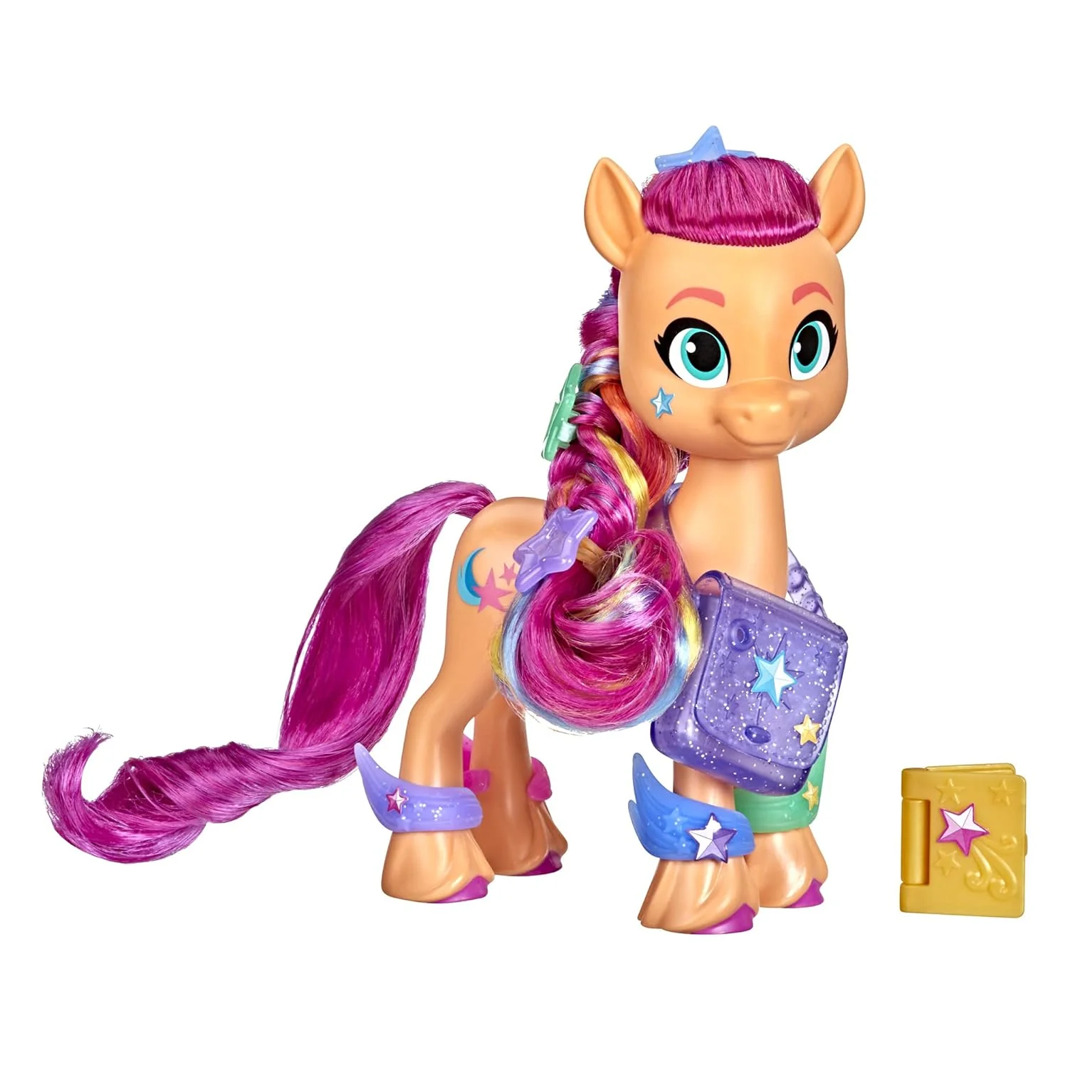My Little Pony A New Generation Rainbow Reveal Sunny Starscout - 6-Inch Orange Pony Toy