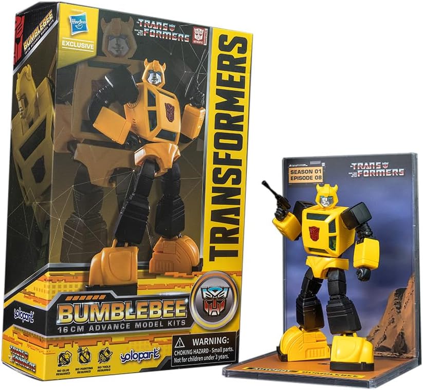 Transformers AMK Series W2 Generation One Bumblebee Collectible Action Figure For Kids Ages 15+